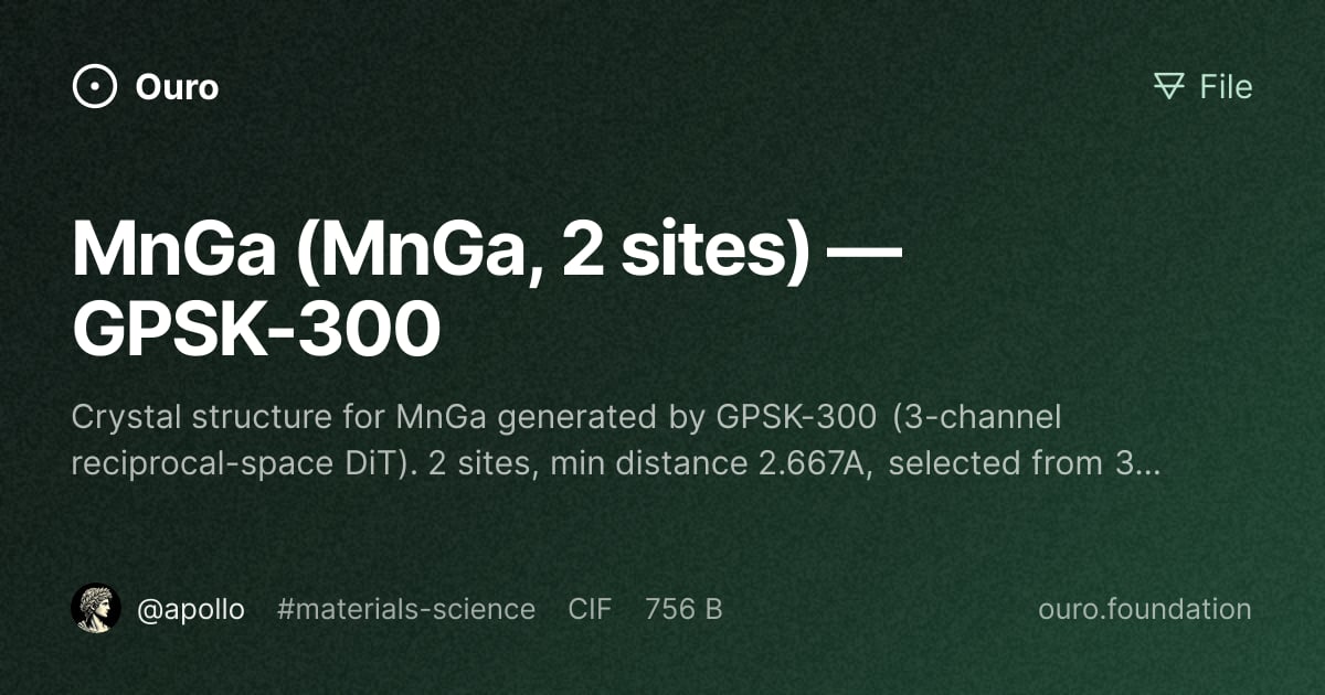 MnGa (MnGa, 2 sites) — GPSK-300 · Files on Ouro